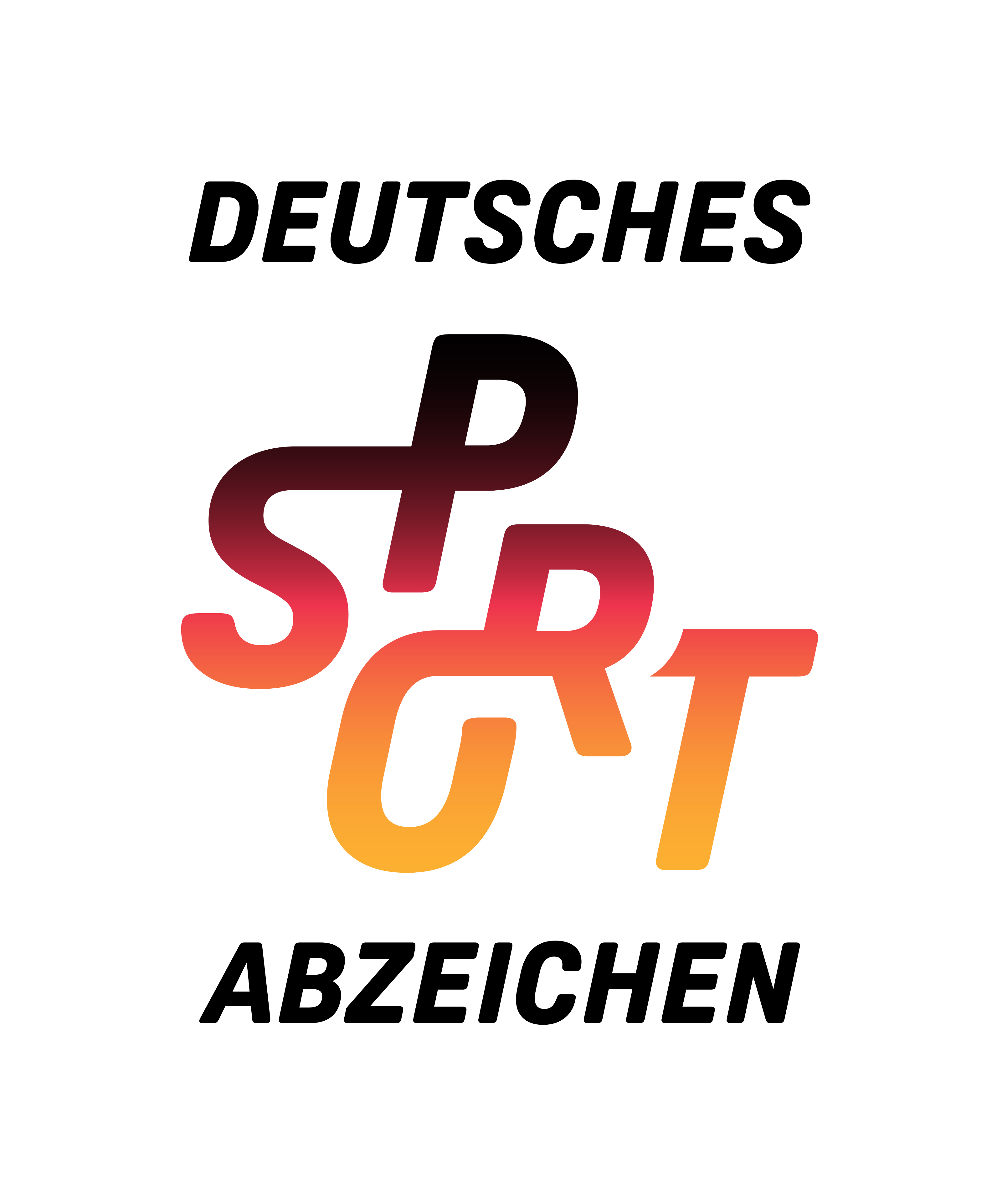 DOSB Deutsches Sportabzeichen Logo Sonderformat Klein RGB Bunt